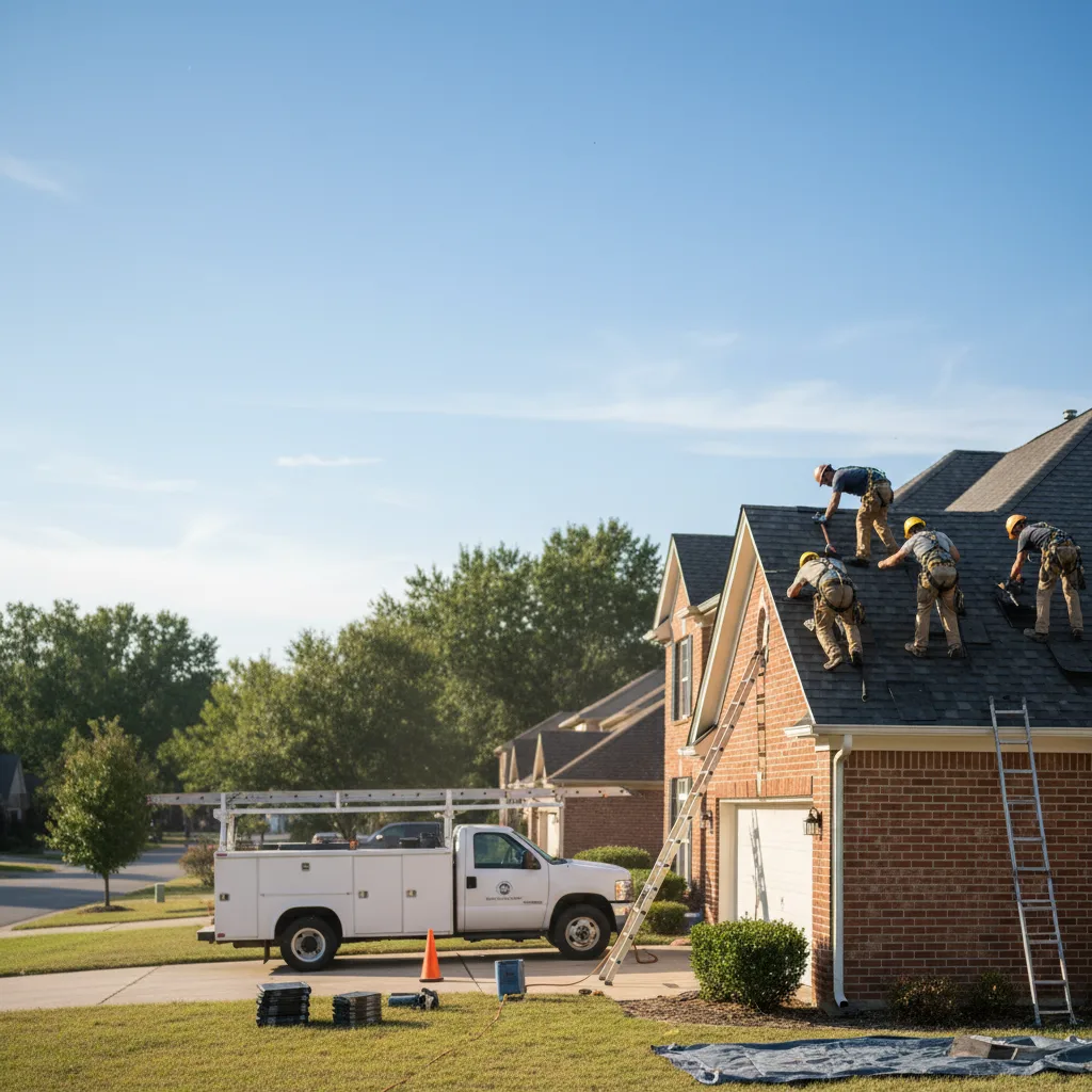 Roof Repair in French Village
